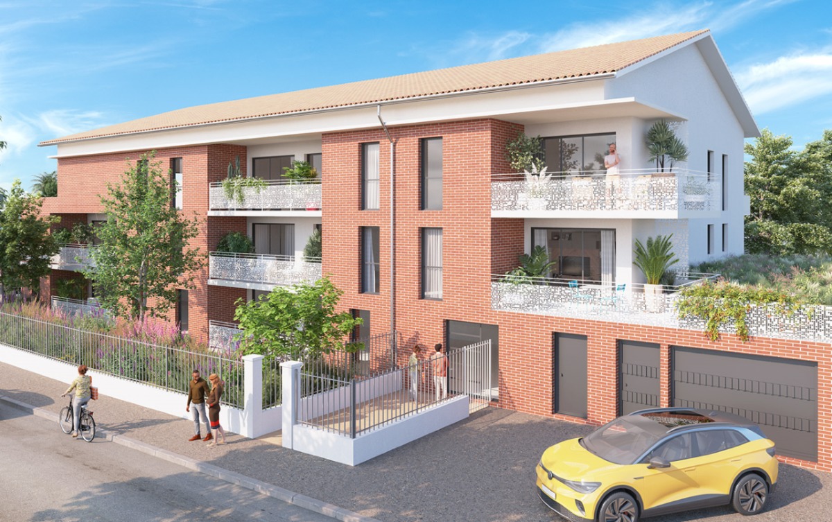 Programme neuf Polaris : Appartements neufs à Les Minimes référence 6581, aperçu n°0