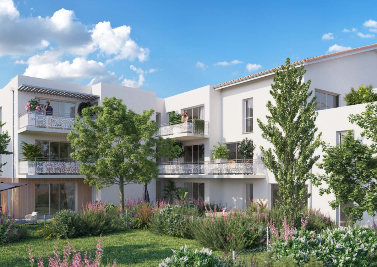 Programme neuf Polaris : Appartements neufs à Les Minimes référence 6581, aperçu n°2