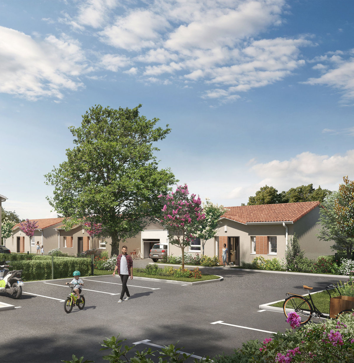 Programme neuf L'Orta : Maisons neuves à Saint-Jory référence 6603, aperçu n°0