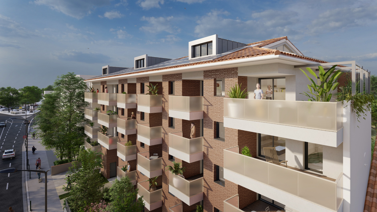 Programme neuf Clos de l'Ormeau : Appartements neufs à Côte Pavée référence 6577, aperçu n°2