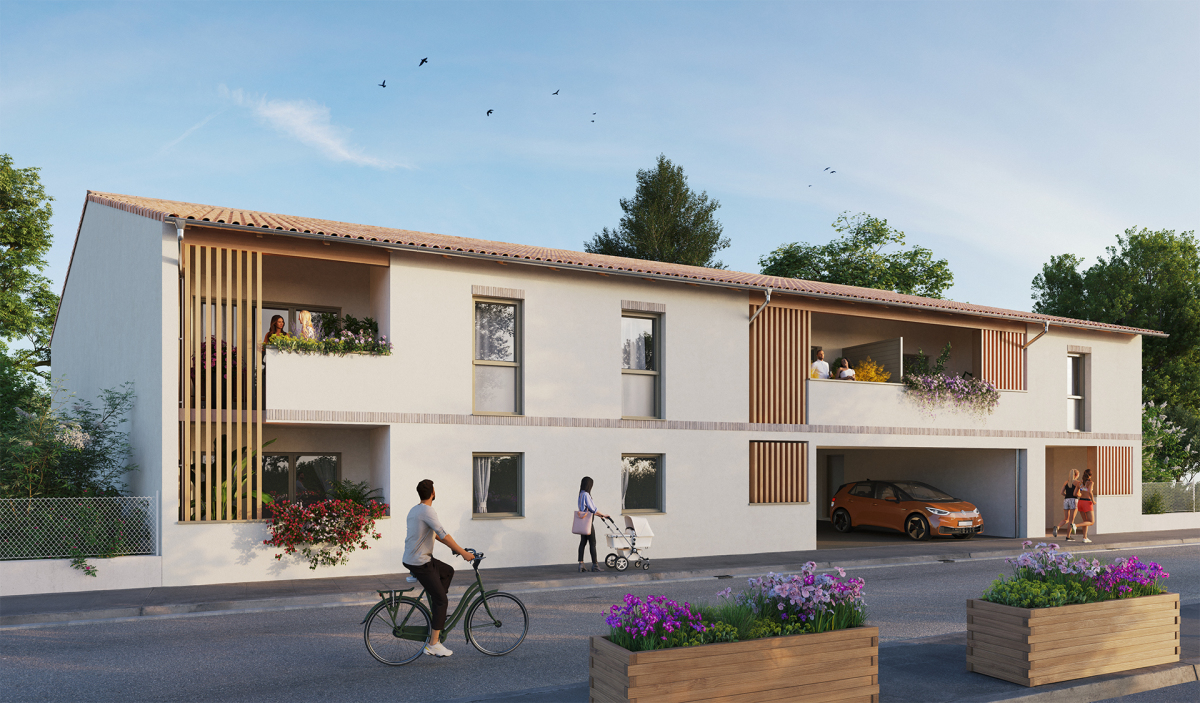 Programme neuf La Mésange : Appartements neufs à Muret référence 6595, aperçu n°0