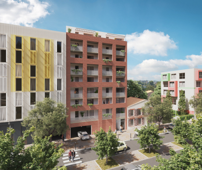 Programme neuf Antares : Appartements Neufs Toulouse : Patte d'Oie référence 6758