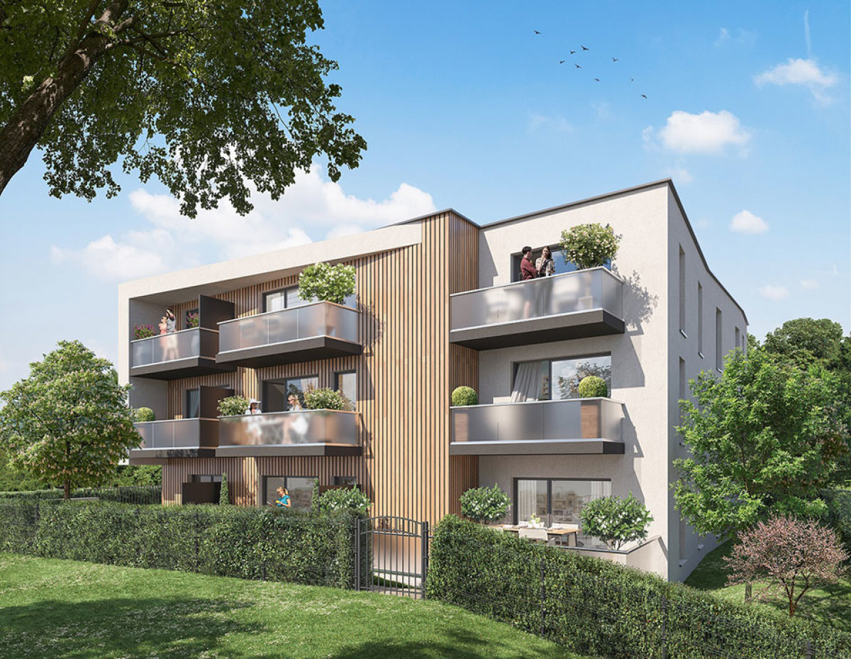 Programmes immobiliers neufs Toulouse – La résidence Écrin Pastel