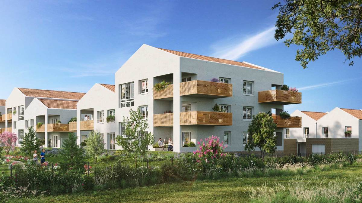 Programme neuf Domaine D'Estebe : Maisons neuves et appartements neufs à Villeneuve-Tolosane référence 6791, aperçu n°0