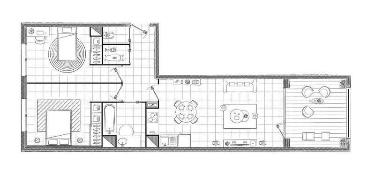 Programme neuf Le Bellini - Le Garibaldi : Appartements neufs à La Roseraie référence 6804, aperçu n°2