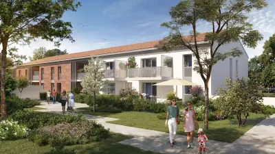 Programme neuf Villa Baronie : Appartements neufs Toulouse : Lalande référence 6815