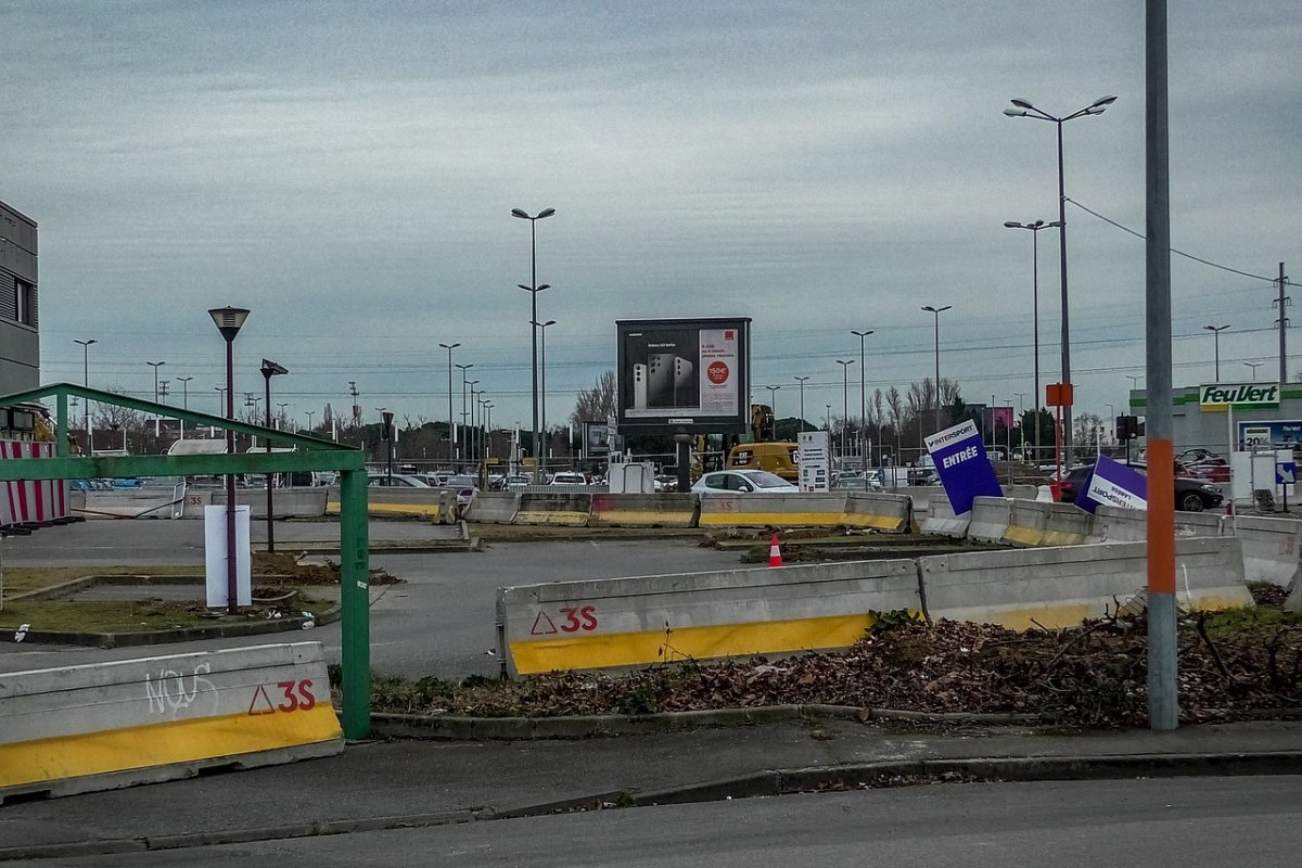 Prolongement ligne b Toulouse – Le chantier de la future station de métro INPT à Labège