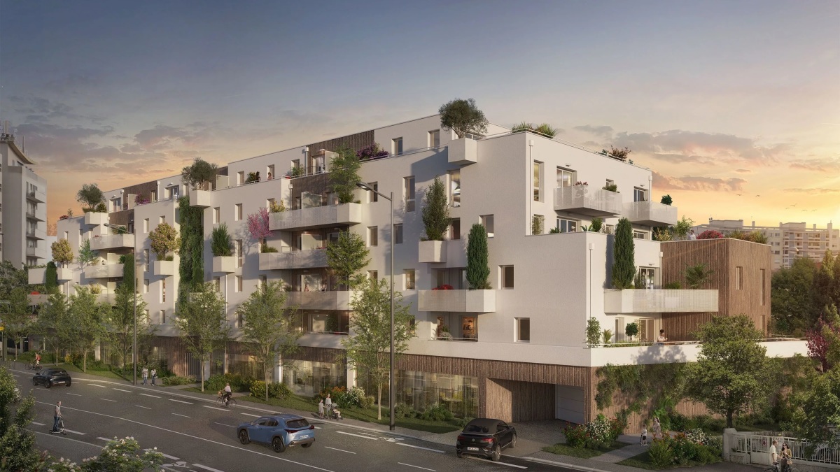 Programme neuf Nature & Sens : Appartements neufs à Barrière de Paris référence 6895, aperçu n°0