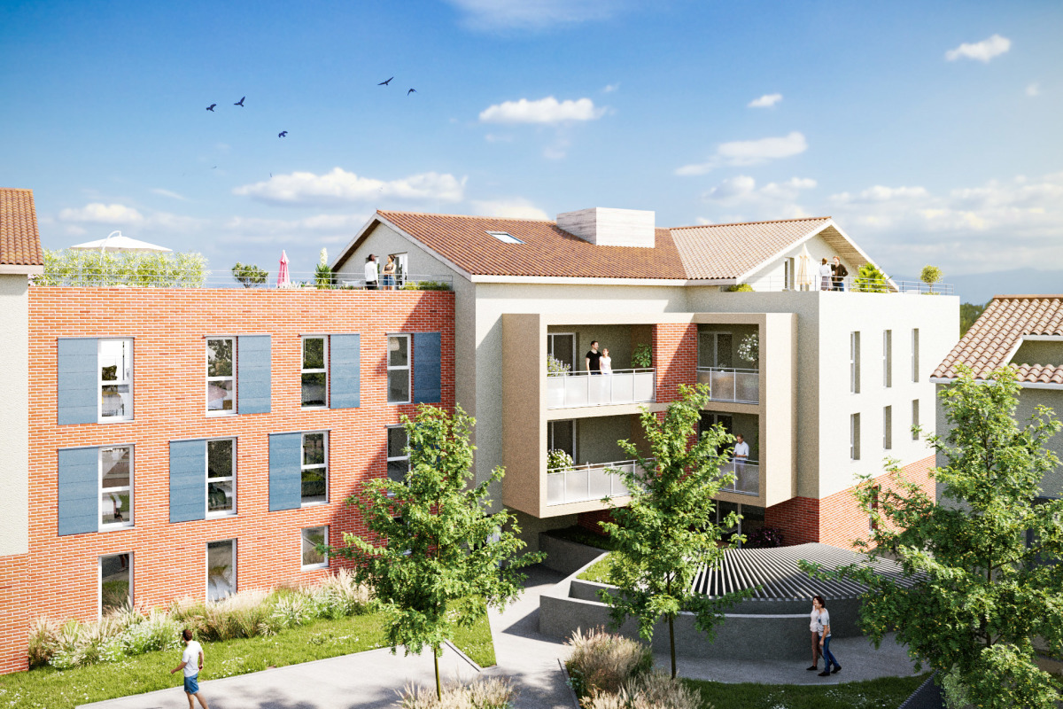 Programme neuf Rosso : Appartements neufs à Castanet-Tolosan référence 6927, aperçu n°0