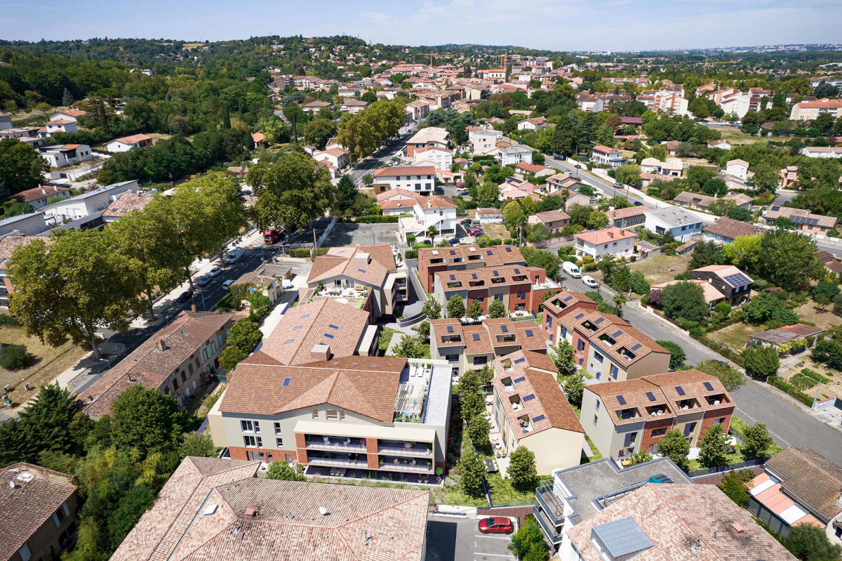 Programme neuf Rosso : Appartements neufs à Castanet-Tolosan référence 6927, aperçu n°2