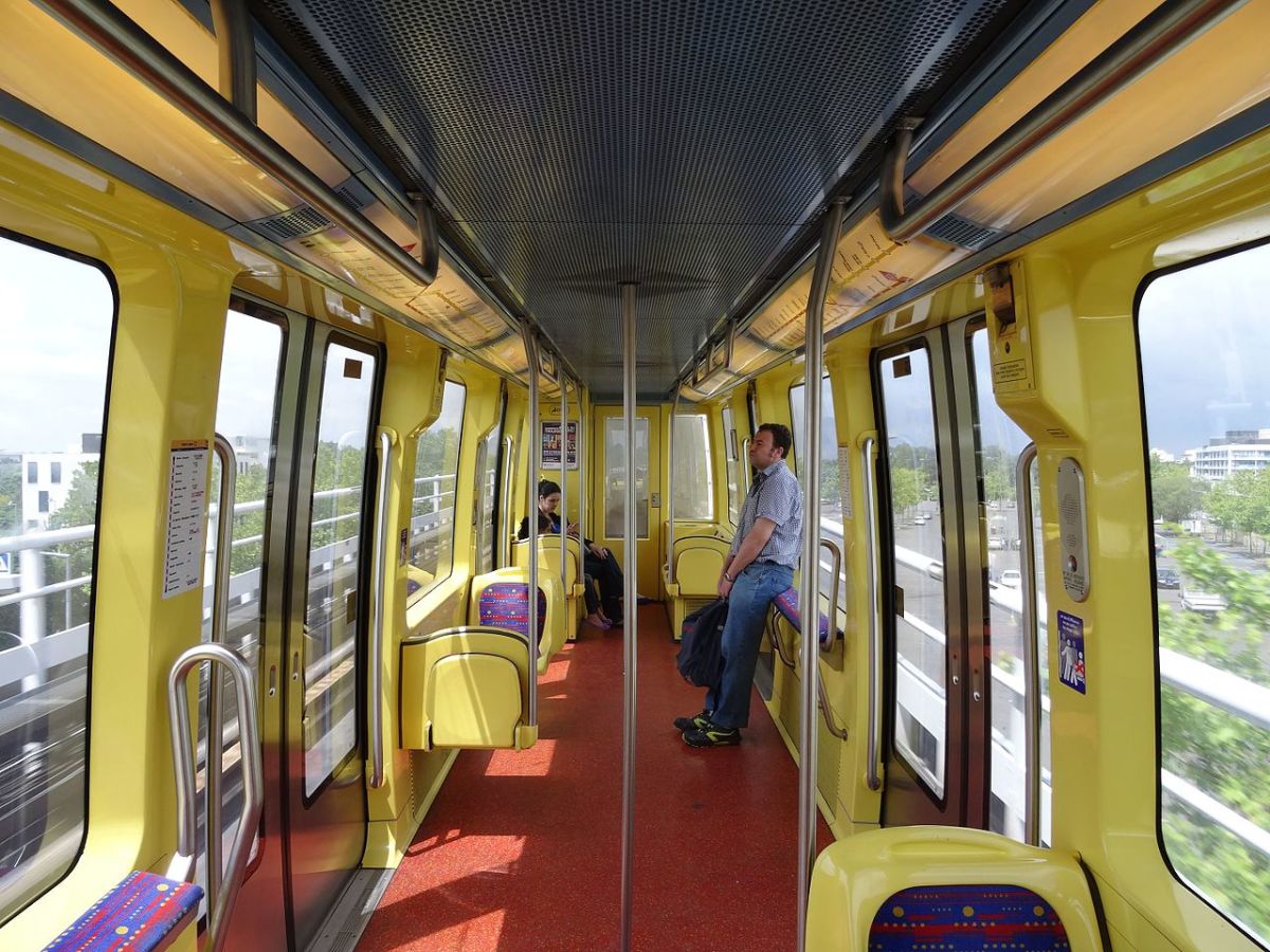 François Verdier Toulouse – Une portion aérienne du métro de Toulouse