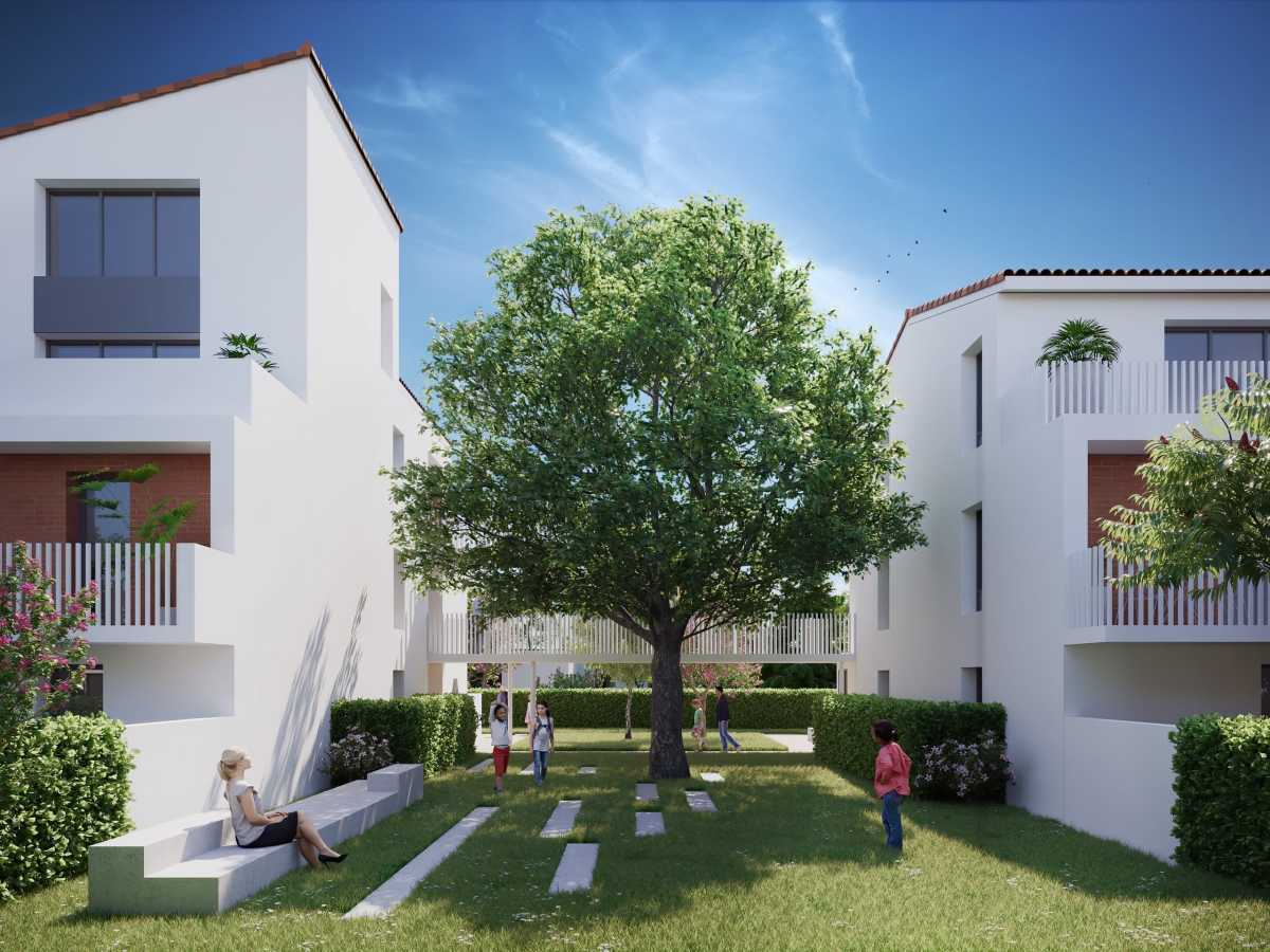 Programme neuf Clos du Chêne : Appartements neufs à Croix-Daurade référence 6955, aperçu n°3