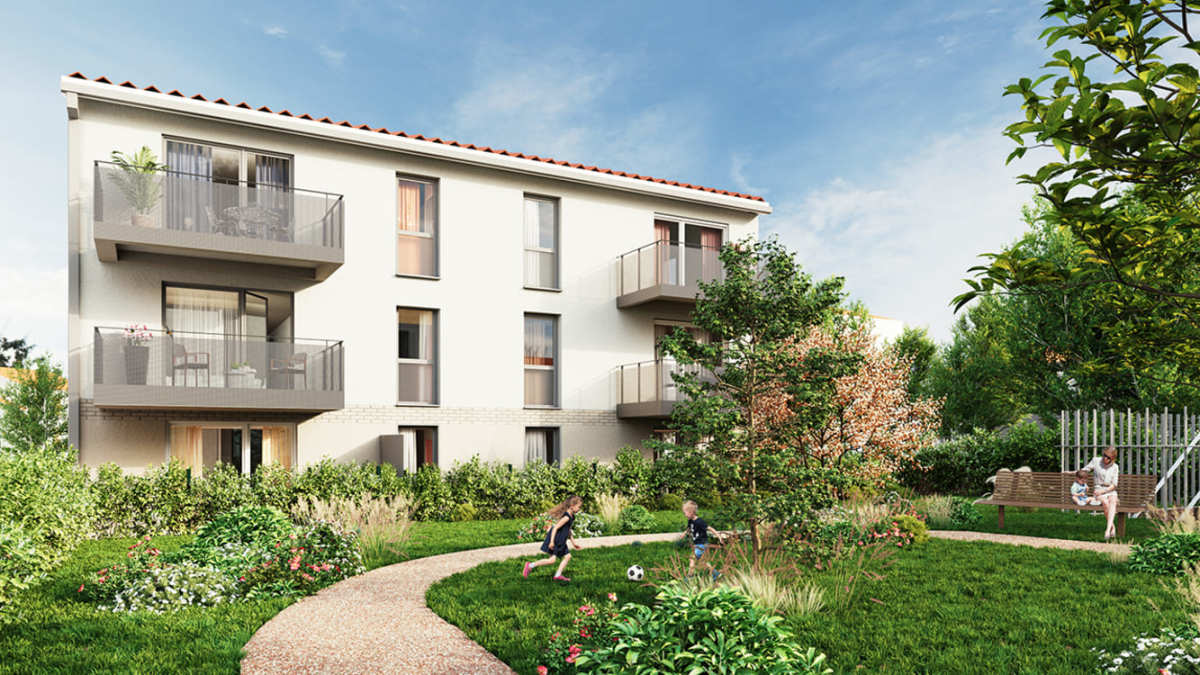Programme neuf Rose du Midi : Appartements neufs à Barrière de Paris référence 6970, aperçu n°0