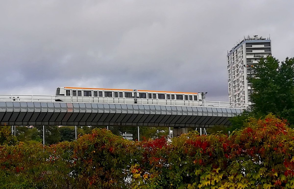 Ligne C Métro Toulouse – Le Viaduc de la ligne A au niveau du Mirail