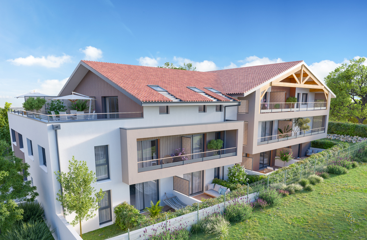 Programme neuf Vallée du Lys : Appartements neufs à Escalquens référence 6989, aperçu n°2