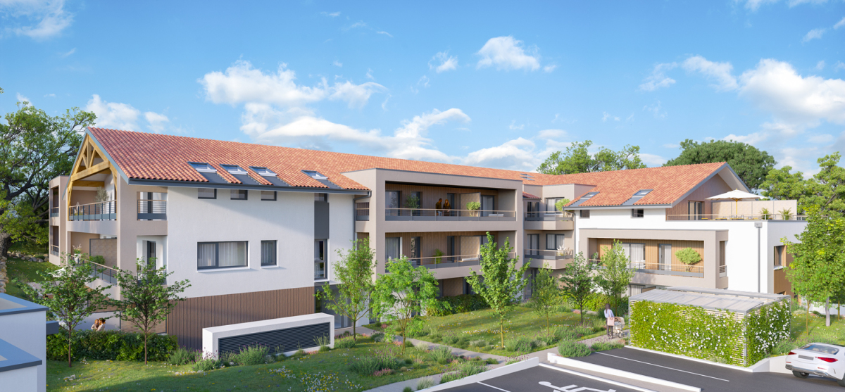 Programme neuf Vallée du Lys : Appartements neufs à Escalquens référence 6989, aperçu n°3