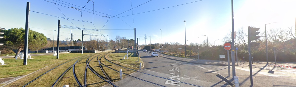 Ligne C métro Toulouse – Le rond-point Jean Maga