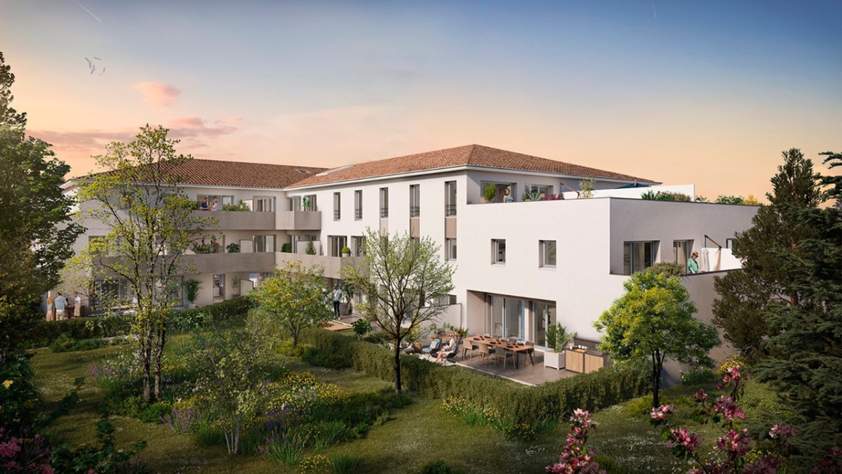 Programme neuf Terrasses du Sud : Appartements neufs à Lafourguette référence 7052, aperçu n°0