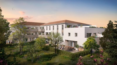Programme neuf Terrasses du Sud : Appartements Neufs Toulouse : Lafourguette référence 7052