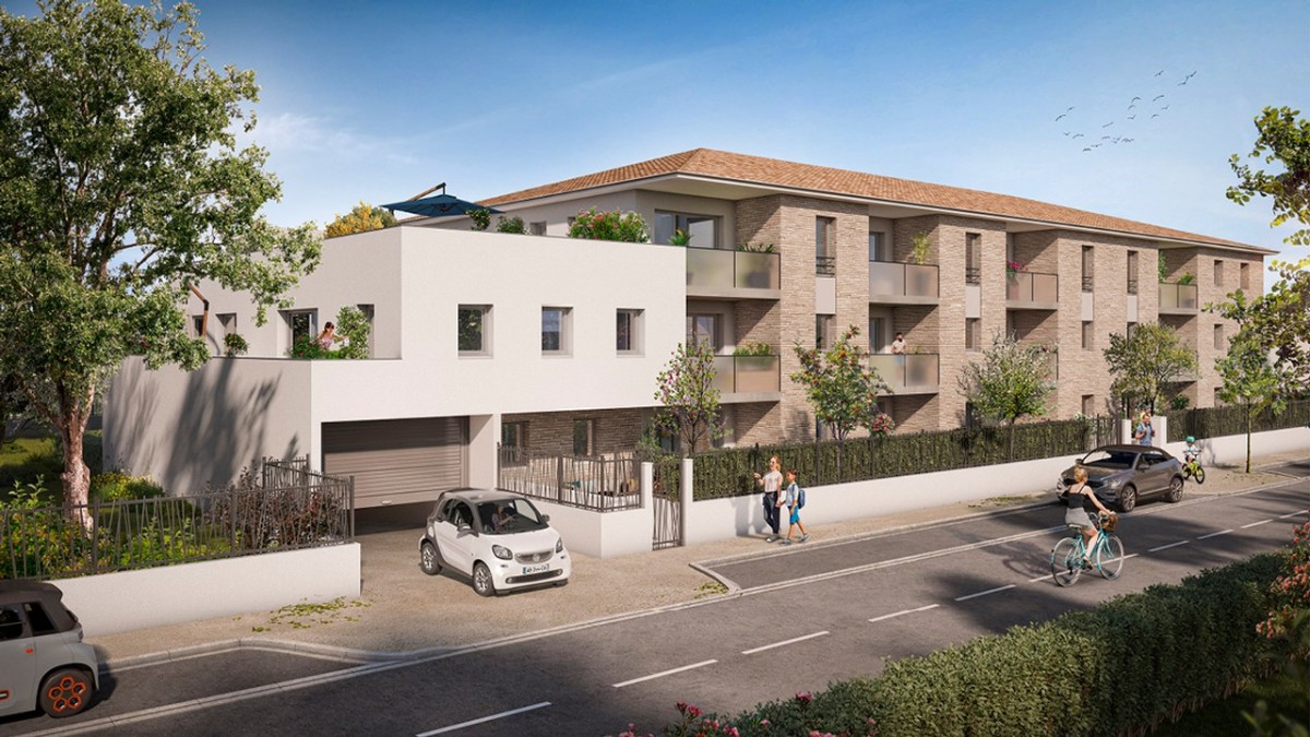 Programme neuf Terrasses du Sud : Appartements neufs à Lafourguette référence 7052, aperçu n°2