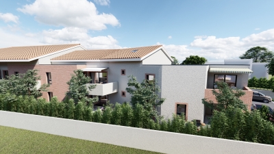 Programme neuf Côté Ouest : Appartements Neufs Castelginest référence 7068