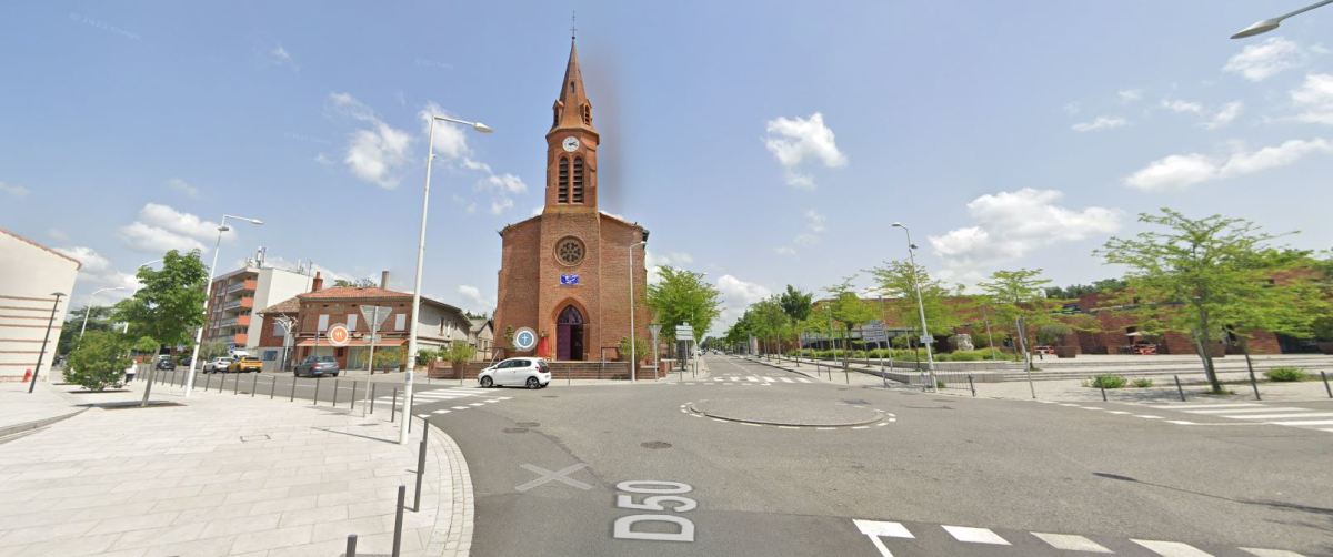 combien coûte une maison neuve autour de toulouse – le centre ville et l’église de Balma