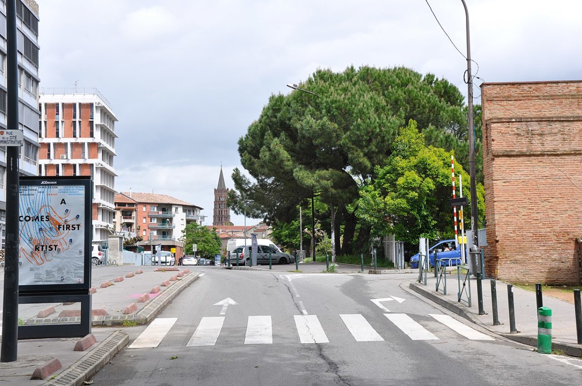 Cité administrative Toulouse – La rue de la Cité administrative à Toulouse