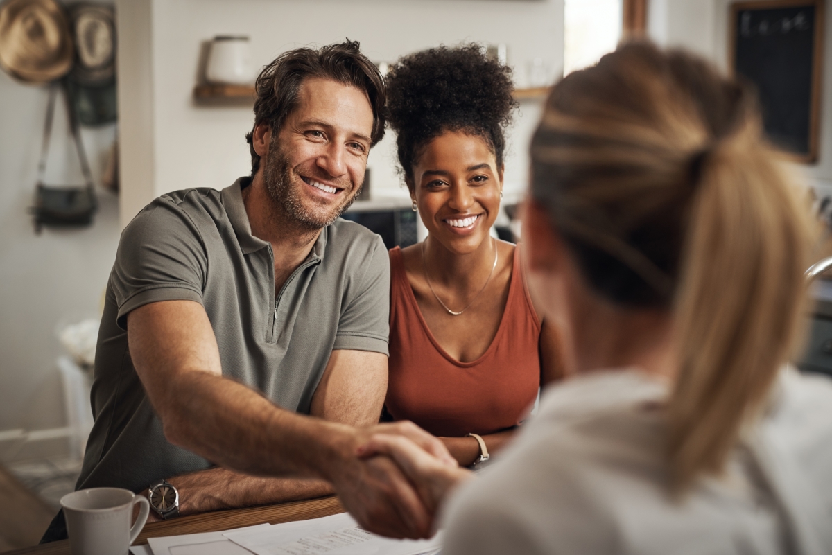 couple de bénéficiaires du ptz heureux