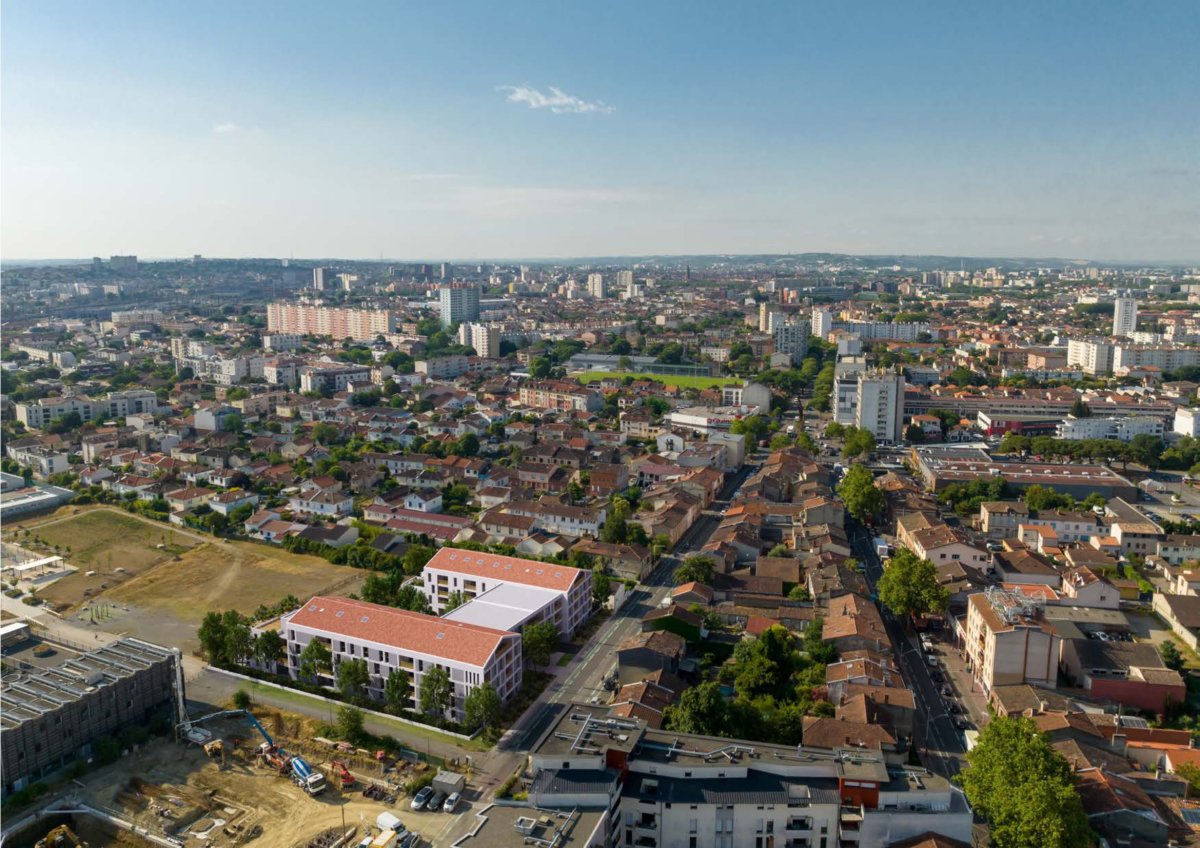 Programme neuf Jardin d'Olympe : Appartements neufs à Barrière de Paris référence 7210, aperçu n°2