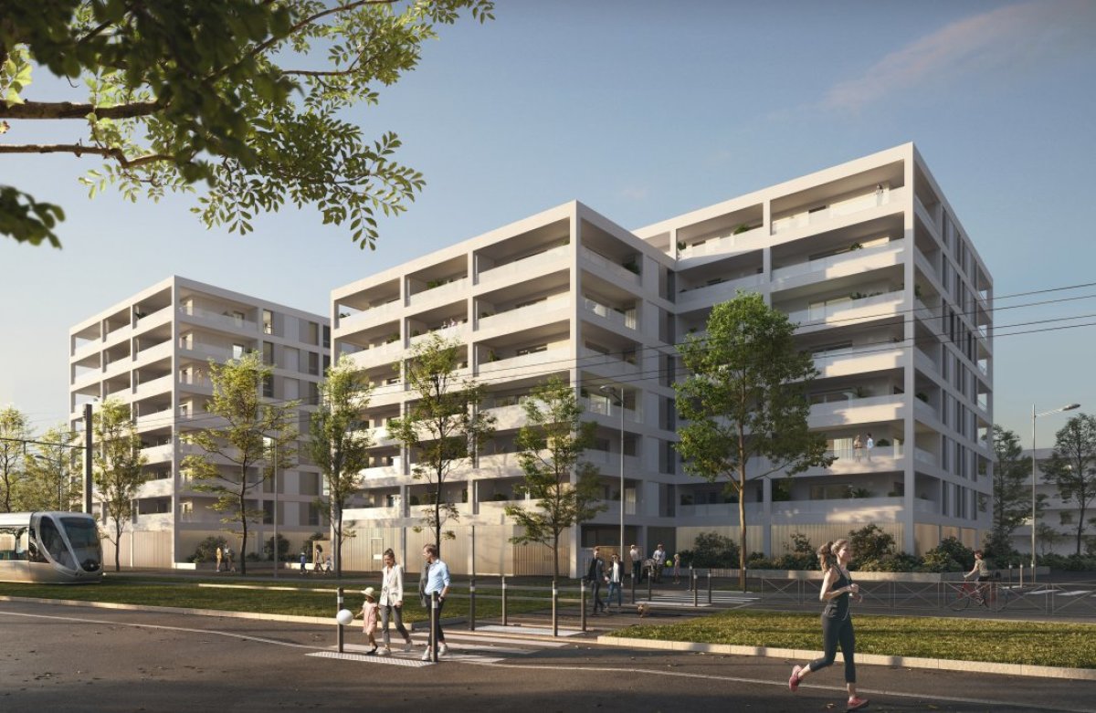 Programme neuf Carré des Cèdres : Appartements neufs à Blagnac référence 7291, aperçu n°0