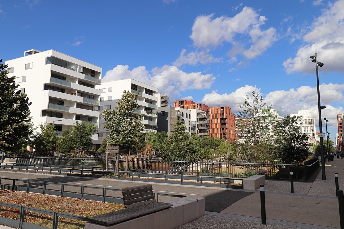 Quartier Cartoucherie Toulouse — Le jardin rue du lieutenant Dedieu dans l’écoquartier de la Cartoucherie