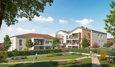 Programme neuf Clos des Sablettes : Appartements Neufs Launaguet référence 7341