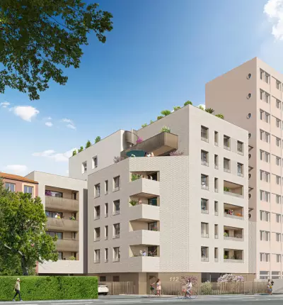 Programme neuf Le Cyprien : Résidences neuves Toulouse : Saint Cyprien référence 7357