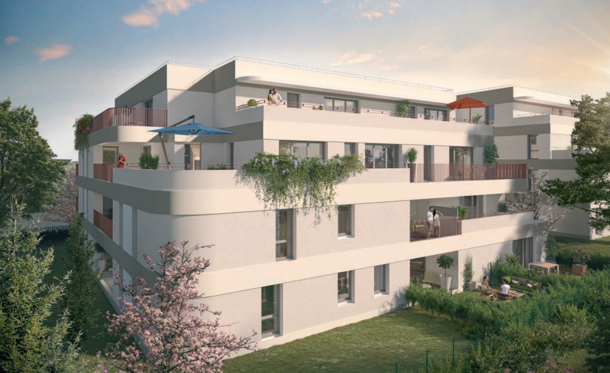 Programme neuf Bois D'ormeau : Appartements neufs à Montaudran référence 7421, aperçu n°0