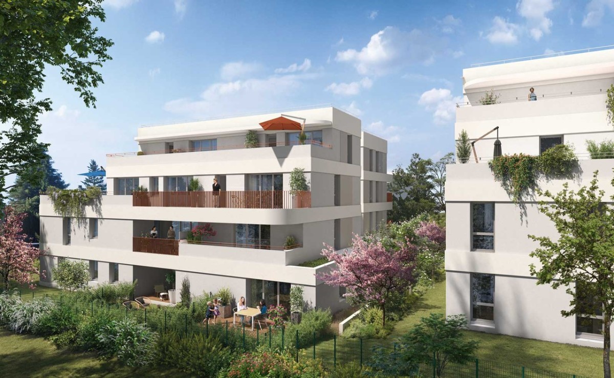 Programme neuf Bois D'ormeau : Appartements neufs à Montaudran référence 7421, aperçu n°2
