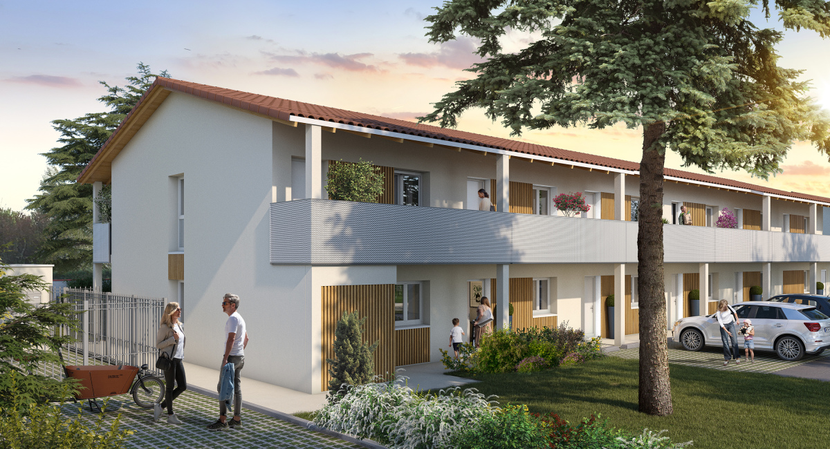 Programme neuf Les Pleiades : Appartements neufs à Mondonville référence 7423, aperçu n°0