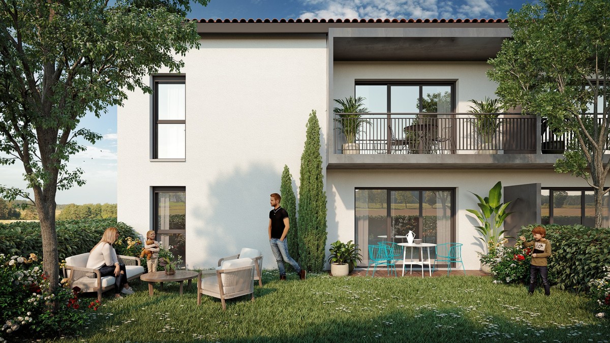 Programme neuf Clos Victor : Appartements neufs à Saint-Orens-de-Gameville référence 6959, aperçu n°7