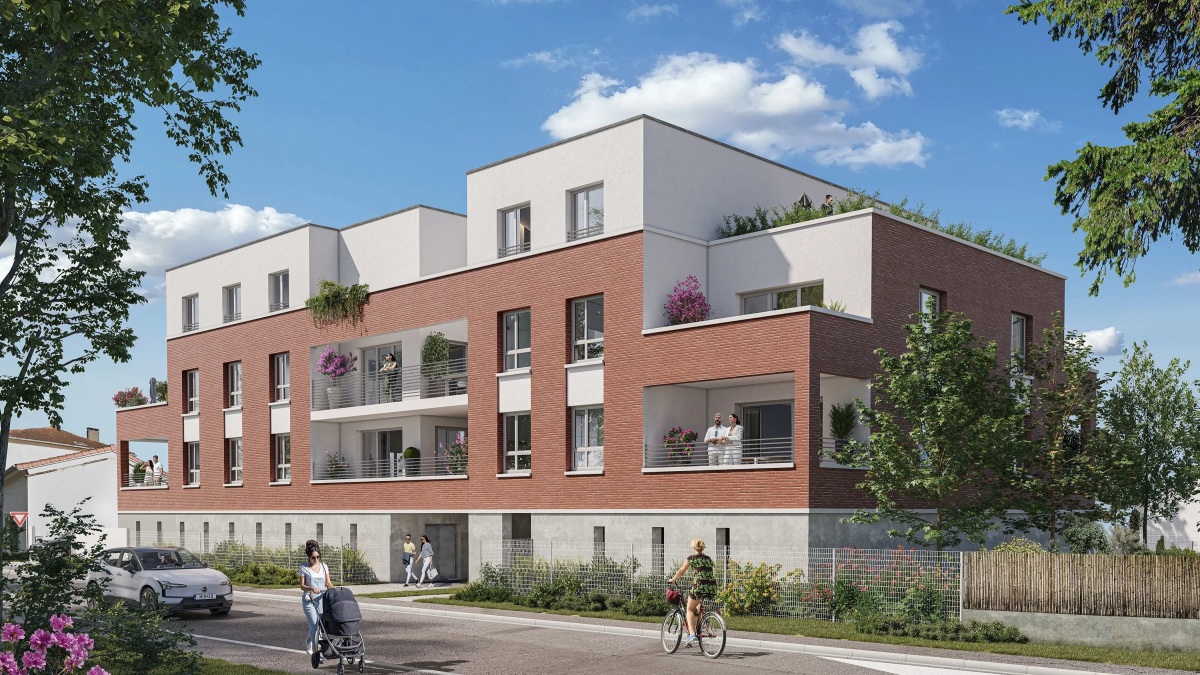 Programme neuf Jules & Louis : Appartements neufs à Saint-Martin-du-Touch référence 7484, aperçu n°0