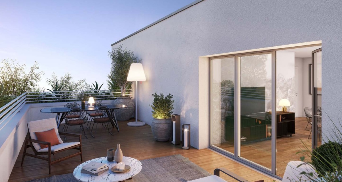 Programme neuf Jules & Louis : Appartements neufs à Saint-Martin-du-Touch référence 7484, aperçu n°6