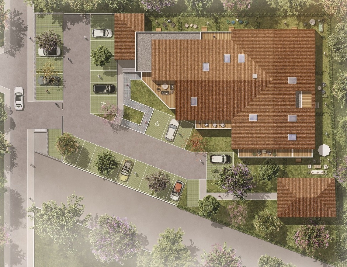 Programme neuf Croix Pastel : Appartements neufs à Lacroix-Falgarde référence 7737, aperçu n°4