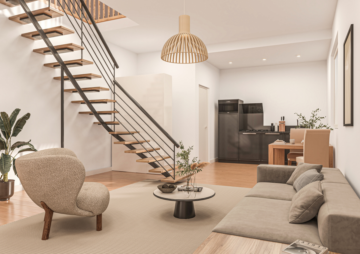 Programme neuf Projet Vidal : Appartements neufs à Jean Jaurès référence 7774, aperçu n°1