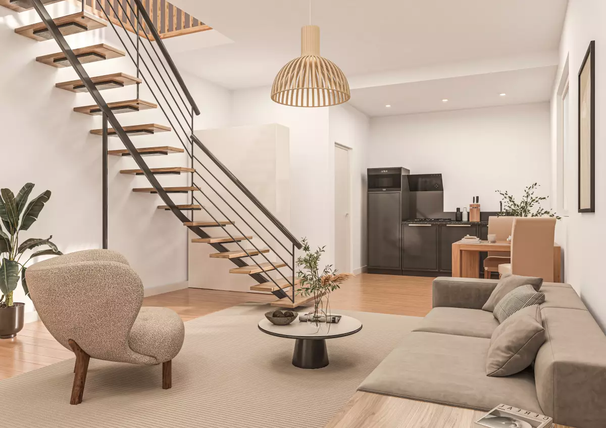 Programme neuf Projet Vidal : Appartements neufs à Jean Jaurès référence 7774, aperçu n°1