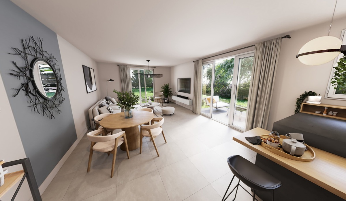 Programme neuf Domaine du Rouvre : Maisons neuves et appartements neufs à Montrabé référence 7383, aperçu n°1