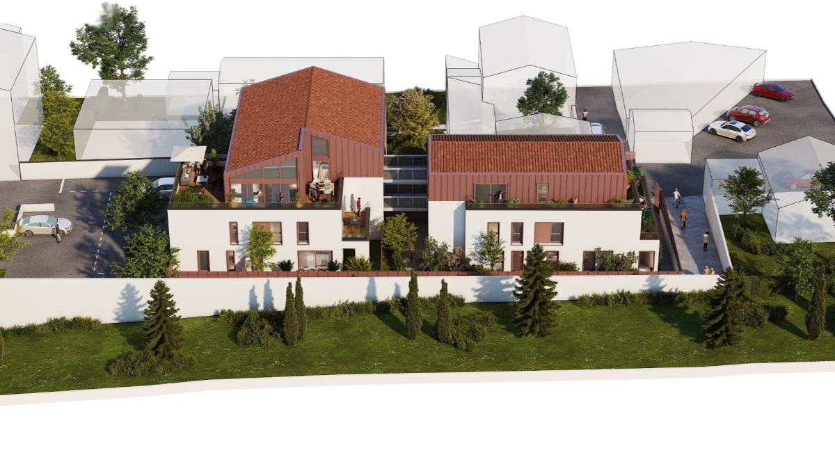 Programme neuf Allée Gloria : Appartements neufs à Guilheméry référence 7398, aperçu n°8