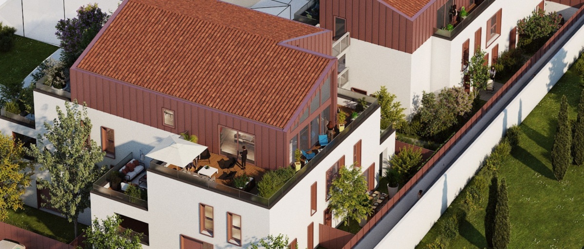 Programme neuf Allée Gloria : Appartements neufs à Guilheméry référence 7398, aperçu n°9