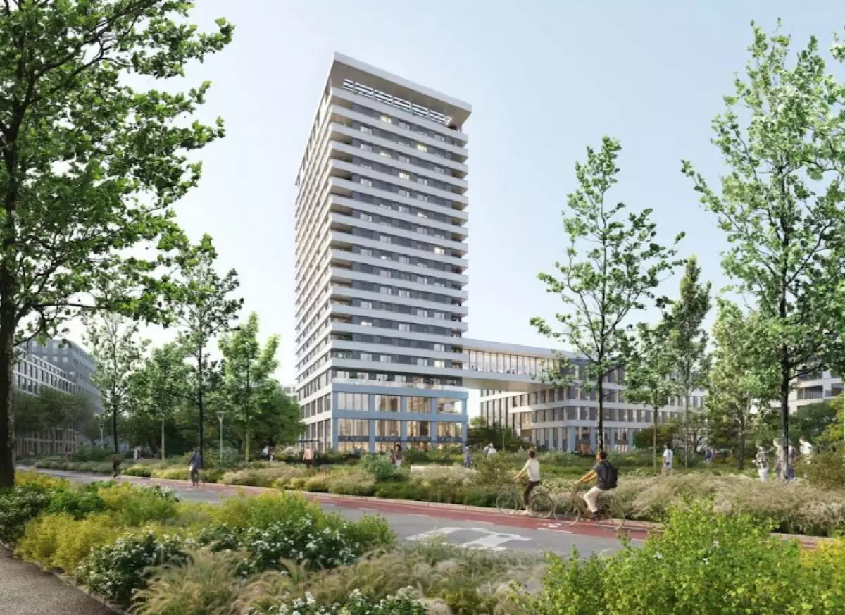 La tour Altiplano, sentinelle de 18 étages, transforme l'horizon du quartier Aerospace