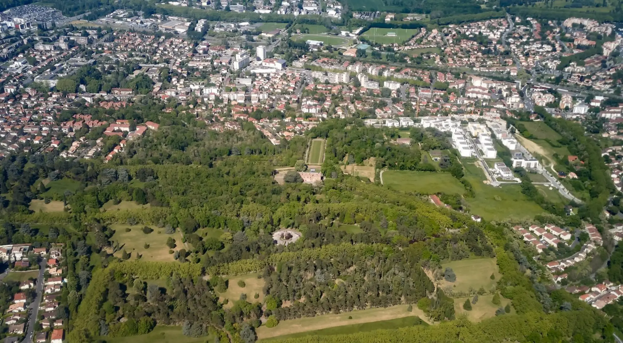 Ramonville Saint-Agne vue du ciel